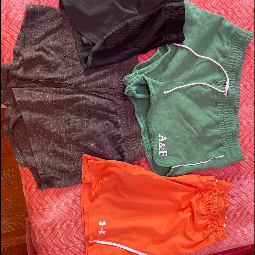 4 pairs of shorts